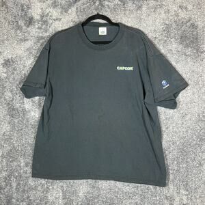 Vintage Resident Evil Shirt Mens XL Black Promo Nintendo Gamecube Capcom